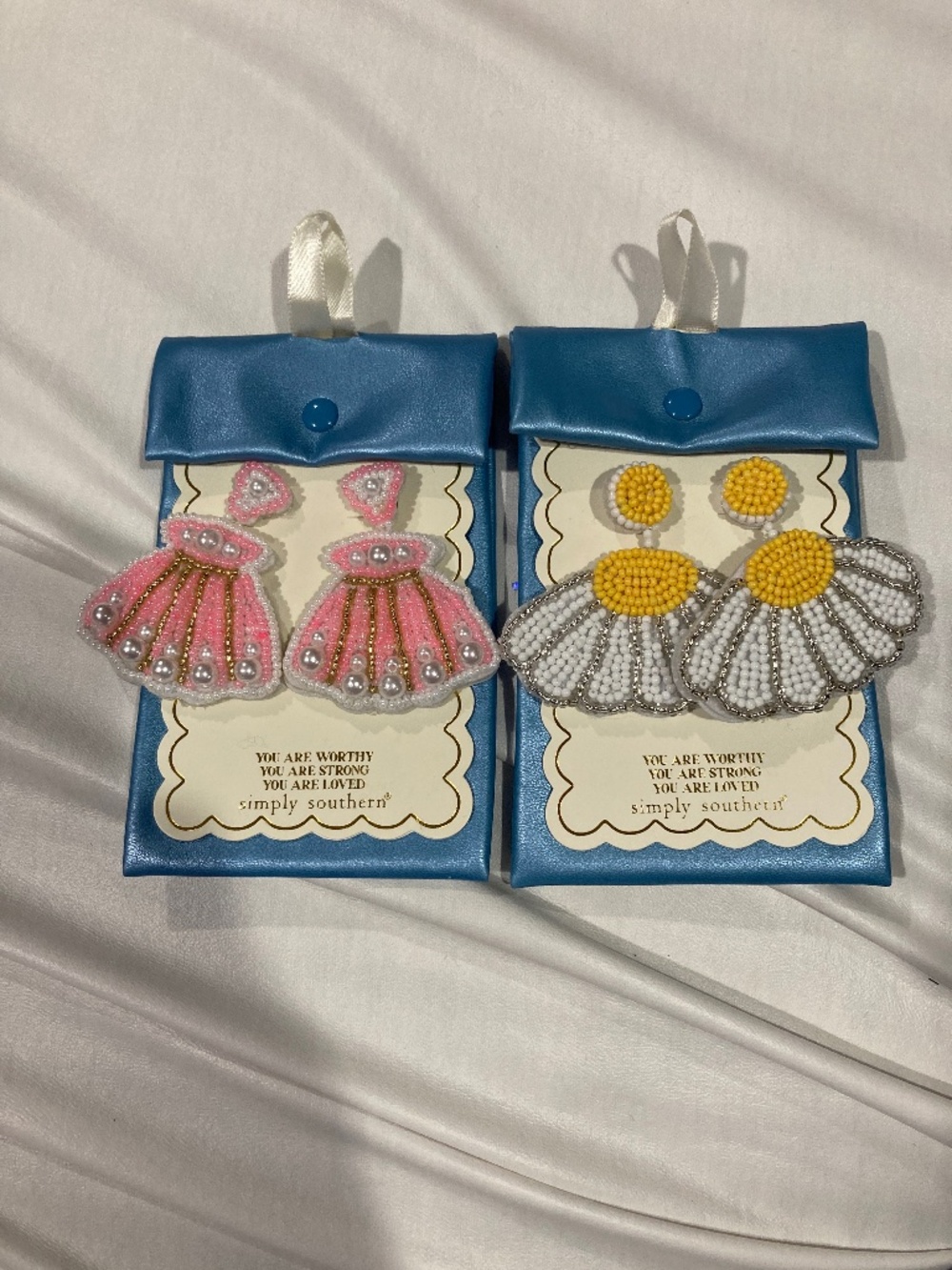 2 Pairs Simply Southern Earrings